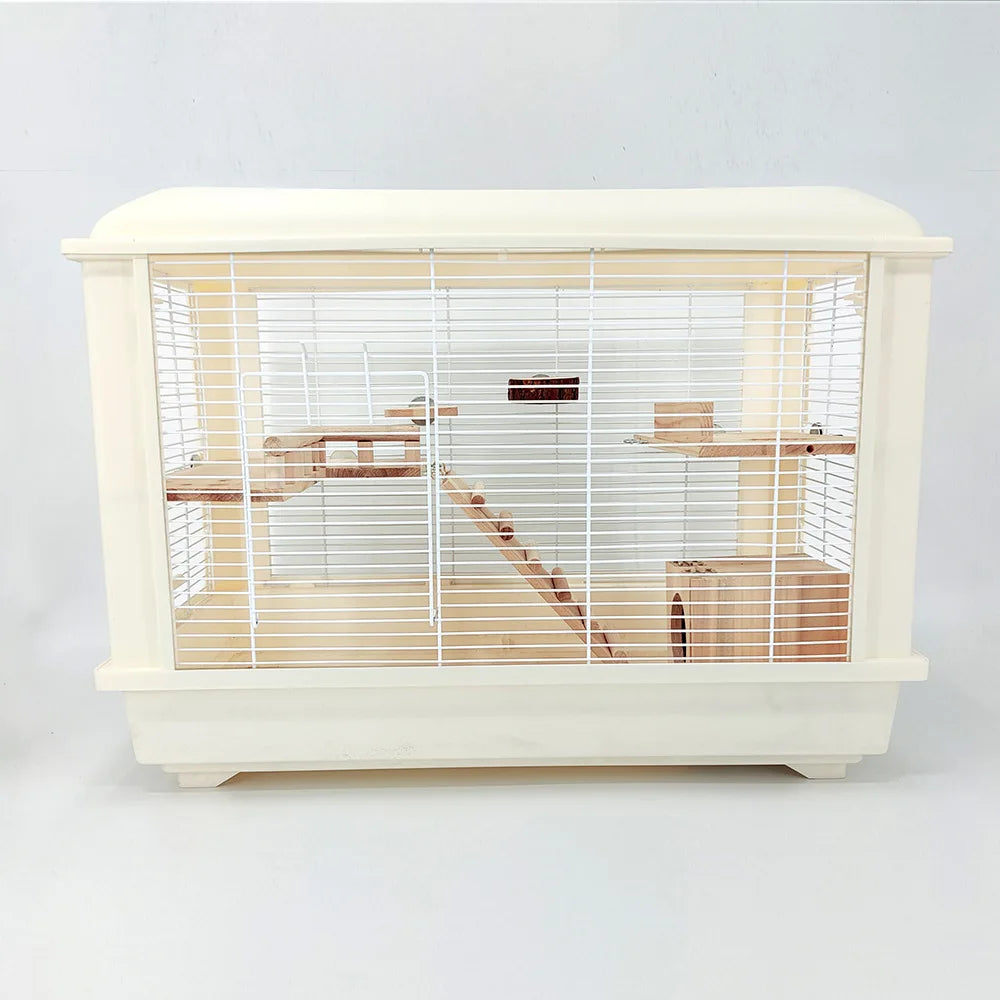 Small Animal Cages 60cm Base Heightening Bear Oversized Acrylic Transparent Pet Friendly Supplies