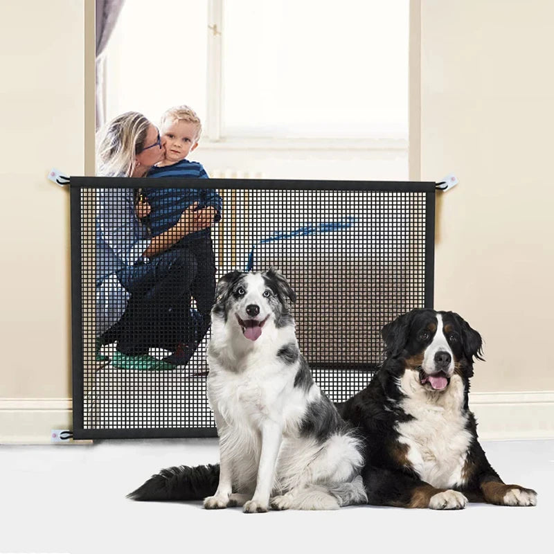 Mesh Dog Gate Pet Friendly Supplies