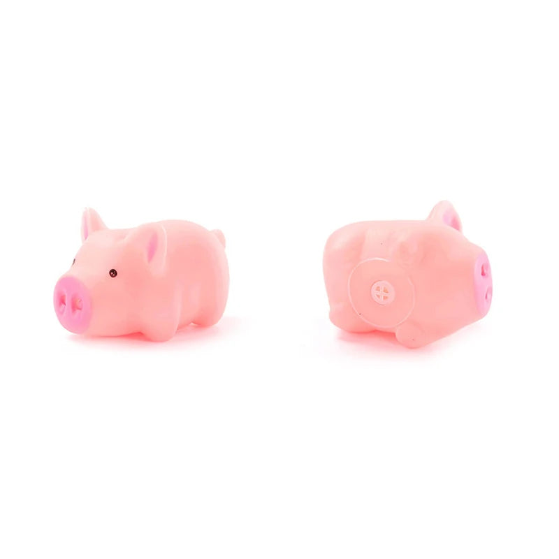 Mini Cute Pink Pig Screaming Rubber Pet Toys Pet Friendly Supplies