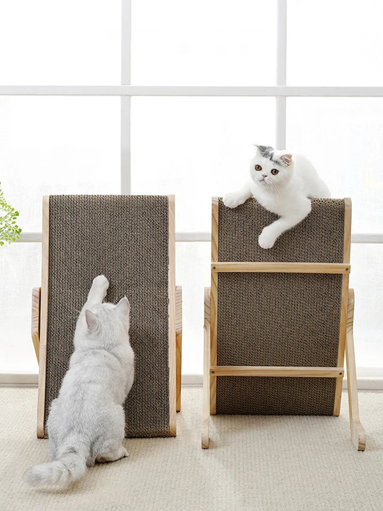 Cat Scratcher Wooden Board Pet Friendly Supplies