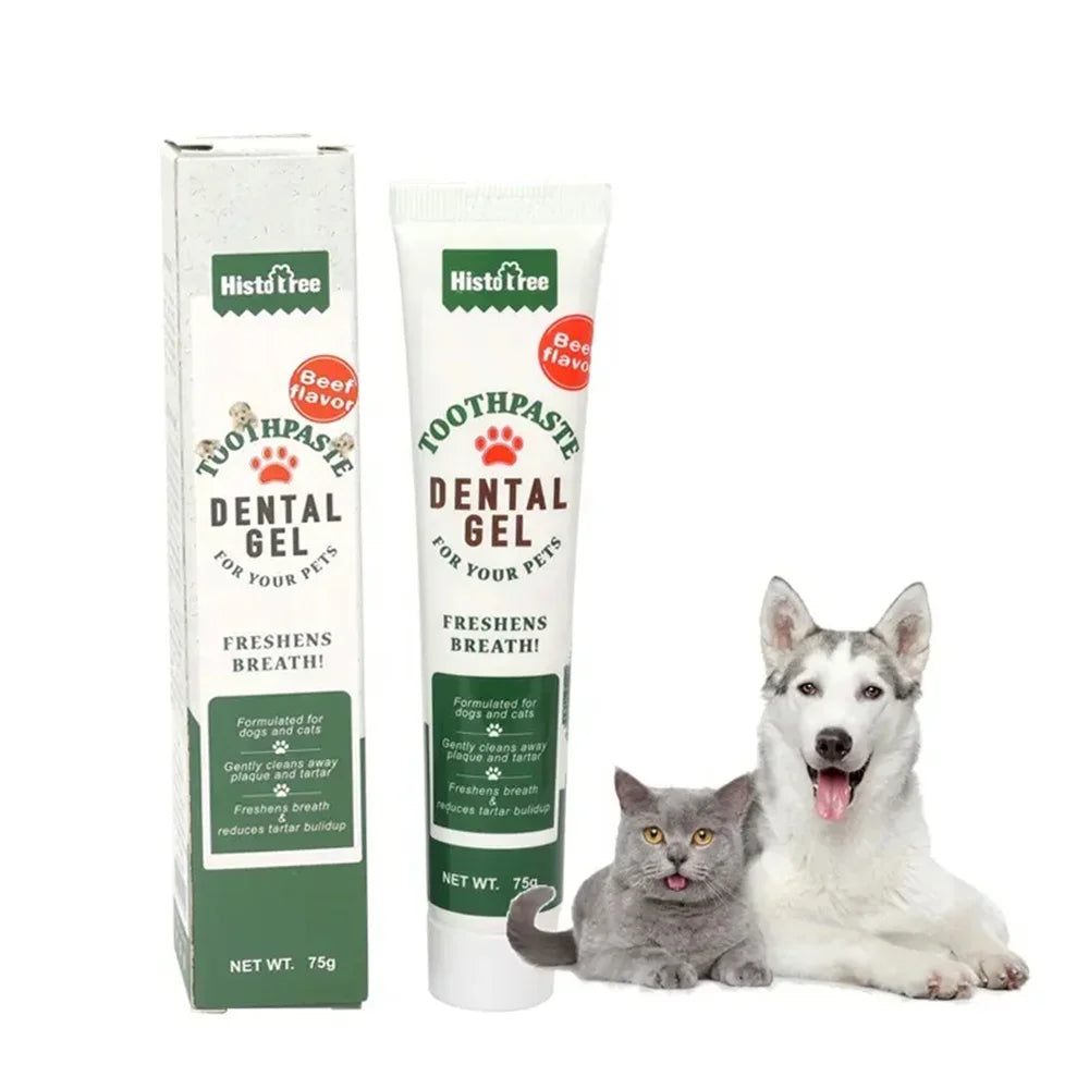 Vanilla & Beef Flavour Pet Toothpaste Pet Friendly Supplies