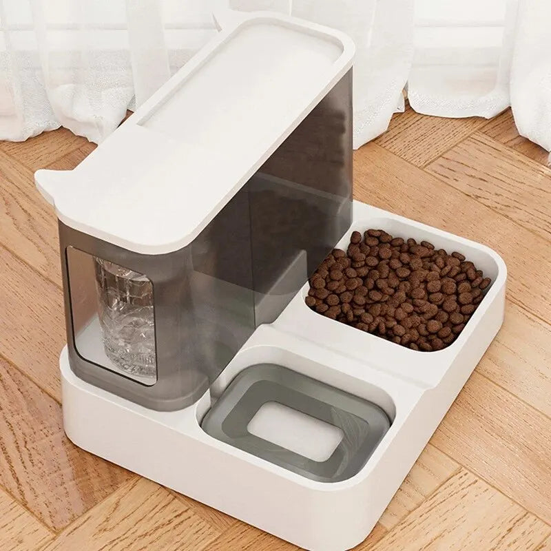 Automatic Food & Water Dispenser Pet Friendly Supplies