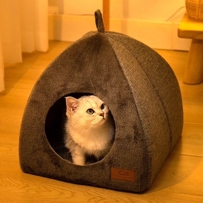 Soft Cat Bed Pet Friendly Supplies